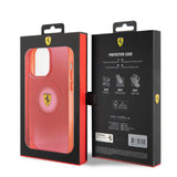 Apple iPhone 15 Pro Max Kılıf Ferrari Orjinal Lisanslı M-safe Şarj Özellikli Parçalanan Noktalar Desenli Kapak