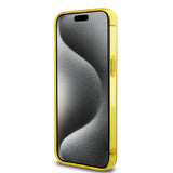 Apple iPhone 15 Pro Max Kılıf Ferrari Orjinal Lisanslı M-safe Şarj Özellikli Parçalanan Noktalar Desenli Kapak