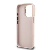 Apple iPhone 15 Pro Max Kılıf Guess Orjinal Lisanslı Grained Yazı Logolu Kamera Standlı Kapak