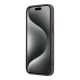 Apple iPhone 15 Pro Max Kılıf Guess Orjinal Lisanslı M-safe Kabartmalı 4G Desenli Yazı Logolu Kapak