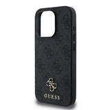 Apple iPhone 15 Pro Max Kılıf Guess Orjinal Lisanslı M-safe Şarj Özellikli Small 4G Classic Kapak