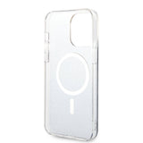 Apple iPhone 15 Pro Max Kılıf Guess Orjinal Lisanslı M-safe Şarj Özellikli Yazı Logolu 4G Desenli Kapak