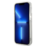 Apple iPhone 15 Pro Max Kılıf Guess Orjinal Lisanslı M-safe Şarj Özellikli Yazı Logolu 4G Desenli Kapak