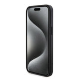 Apple iPhone 15 Pro Max Kılıf Guess Orjinal Lisanslı M-safe Şarj Özellikli Yazı Logolu 4G Desenli Kapak + Powerbank 5000mAh 2in1 Set