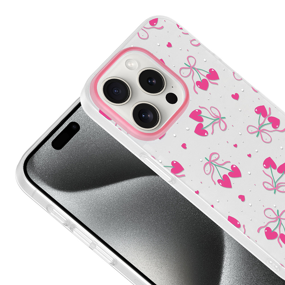 Apple iPhone 15 Pro Max Kılıf Kamera Korumalı Desenli Zore Klip Kapak