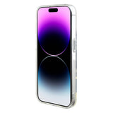 Apple iPhone 15 Pro Max Kılıf Karl Lagerfeld IML İkonik Monogram Orjinal Lisanslı Kapak