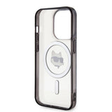Apple iPhone 15 Pro Max Kılıf Karl Lagerfeld M-safe Şarj Özellikli IML Choupette Orjinal Lisanslı Kapak