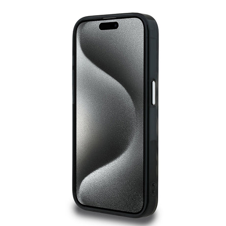 Apple iPhone 15 Pro Max Kılıf Karl Lagerfeld Orjinal Lisanslı IML Leopar Baskılı Kapak