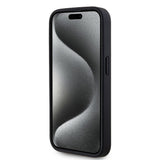 Apple iPhone 15 Pro Max Kılıf Karl Lagerfeld Orjinal Lisanslı M-safe Şarj Özellikli KL Yazılı Hot Stamp Kapak