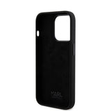 Apple iPhone 15 Pro Max Kılıf Karl Lagerfeld Silikon İkonik Metal Logo Orjinal Lisanslı Kapak