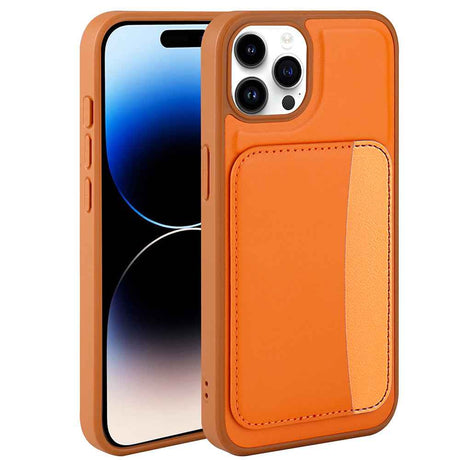 Apple iPhone 15 Pro Max Kılıf Kartlıklı Zore X-Kart Silikon Kapak