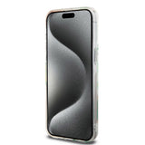 Apple iPhone 15 Pro Max Kılıf Lacoste Orjinal Lisanslı M-safe Şarj Özellikli Çift Katmanlı Yamalar Desenli Kapak