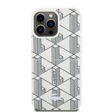 Apple iPhone 15 Pro Max Kılıf Lacoste Orjinal Lisanslı M-safe Şarj Özellikli PU Deri Görünümlü Kartlıklı Karışık Monogram Desenli Kapak
