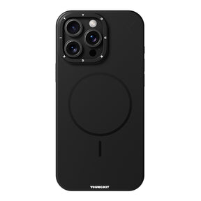 Apple iPhone 15 Pro Max Kılıf M-safe Şarj Özellikli Youngkit Dynamag Serisi Kapak