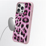 Apple iPhone 15 Pro Max Kılıf M-safe Şarj Özellikli Youngkit Leopard Serisi Kapak
