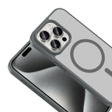 Apple iPhone 15 Pro Max Kılıf M-safe Şarj Özellikli Zore Babet Kapak