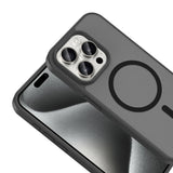 Apple iPhone 15 Pro Max Kılıf M-safe Şarj Özellikli Zore Babet Kapak