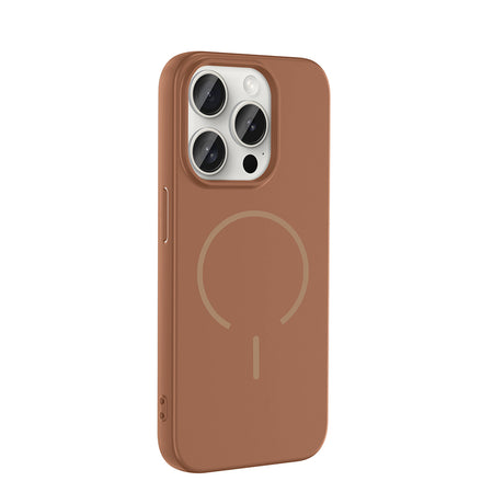 Apple iPhone 15 Pro Max Kılıf M-safe Şarj Özellikli Zore Meta Kapak