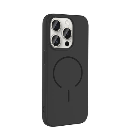 Apple iPhone 15 Pro Max Kılıf M-safe Şarj Özellikli Zore Meta Kapak