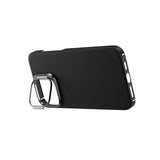 Apple iPhone 15 Pro Max Kılıf M-safe Şarj Özellikli 600D Kevlar Zore Krek Karbon Standlı Kapak