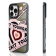 Apple iPhone 15 Pro Max Kılıf M-safe Şarj Özellikli Airbagli Çift Katmanlı Youngkit Flipped Serisi Kapak