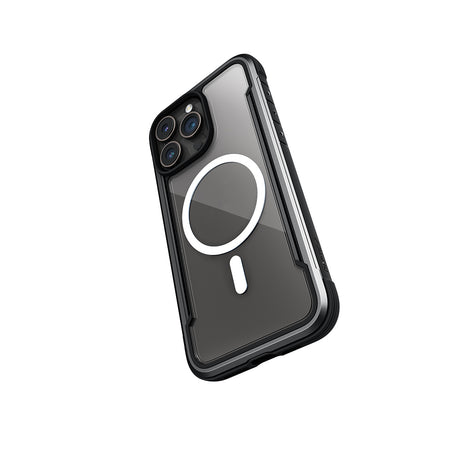 Apple iPhone 15 Pro Max Kılıf M-safe Şarj Özellikli Airbagli Raptic Shield Serisi Şeffaf Arka Yüzey Kapak