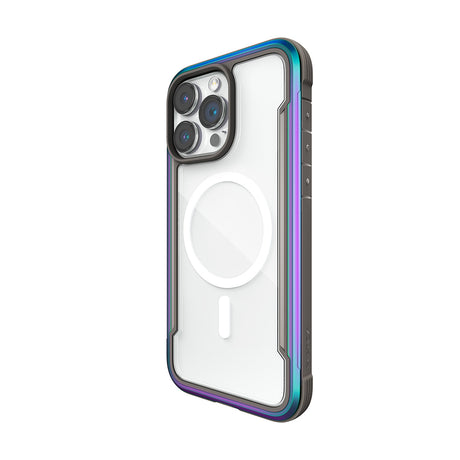 Apple iPhone 15 Pro Max Kılıf M-safe Şarj Özellikli Airbagli Raptic Shield Serisi Şeffaf Arka Yüzey Kapak