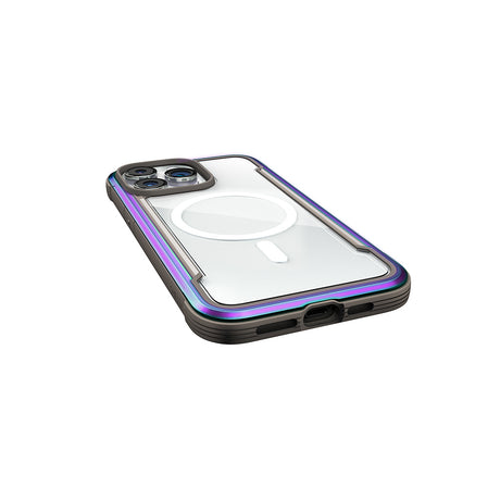 Apple iPhone 15 Pro Max Kılıf M-safe Şarj Özellikli Airbagli Raptic Shield Serisi Şeffaf Arka Yüzey Kapak