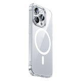 Apple iPhone 15 Pro Max Kılıf M-safe Şarj Özellikli Airbagli Şeffaf Benks LucentPro Serisi Kapak