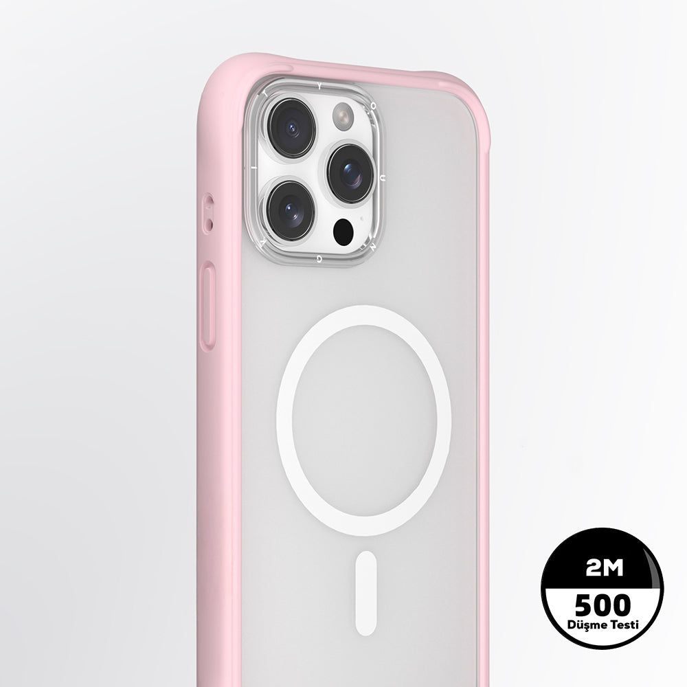 Apple iPhone 15 Pro Max Kılıf M-safe Şarj Özellikli Airbagli Youngkit Dynamic 2 Serisi Kapak