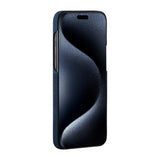 Apple iPhone 15 Pro Max Kılıf M-safe Şarj Özellikli Aramid Fiber Pitaka Tactile Woven Starpeak Serisi Milky Way Galaxy Kapak