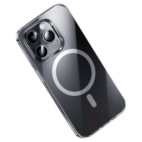 Apple iPhone 15 Pro Max Kılıf M-safe Şarj Özellikli Benks ​​​​​​Crystal Serisi Şeffaf Kapak