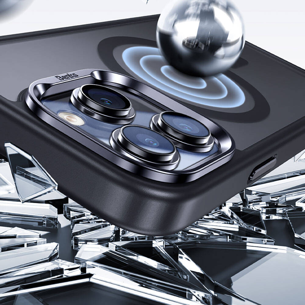 Apple iPhone 15 Pro Max Kılıf M-safe Şarj Özellikli Benks Mist Protective Kapak