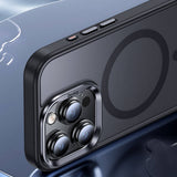 Apple iPhone 15 Pro Max Kılıf M-safe Şarj Özellikli Benks Mist Protective Kapak