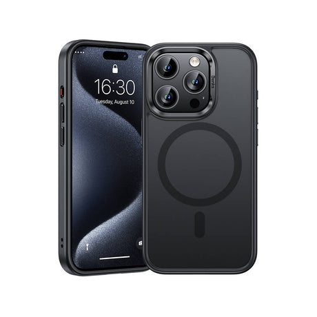 Apple iPhone 15 Pro Max Kılıf M-safe Şarj Özellikli Benks Mist Protective Kapak