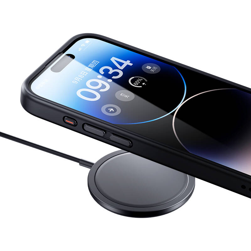 Apple iPhone 15 Pro Max Kılıf M-safe Şarj Özellikli Benks Mist Protective Kapak