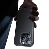 Apple iPhone 15 Pro Max Kılıf M-safe Şarj Özellikli Benks Vintage Leather Kapak