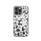 Apple iPhone 15 Pro Max Kılıf M-safe Şarj Özellikli Çift IMD Baskılı Lisanslı Switcheasy Artist-M Fleur Kapak