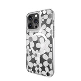 Apple iPhone 15 Pro Max Kılıf M-safe Şarj Özellikli Çift IMD Baskılı Lisanslı Switcheasy Artist-M Fleur Kapak
