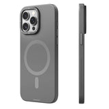 Apple iPhone 15 Pro Max Kılıf M-safe Şarj Özellikli Çizilmeye ve Aşınmaya Dayanıklı Youngkit Velvet Serisi Kapak