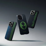 Apple iPhone 15 Pro Max Kılıf M-safe Şarj Özellikli Lumintex Teknolojili Fosforlu Aramid Fiber Pitaka Tactile Woven Aries Serisi Kapak