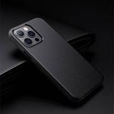 Apple iPhone 15 Pro Max Kılıf M-safe Şarj Özellikli PU Deri Zore Adora Kapak