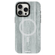 Apple iPhone 15 Pro Max Kılıf M-safe Şarj Özellikli Sararmaya Dayanıklı Youngkit Wood Forest Serisi Kapak