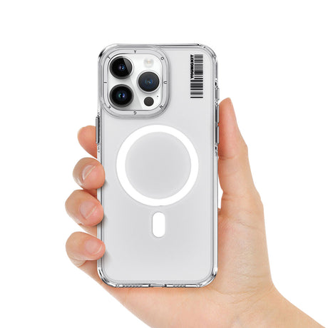 Apple iPhone 15 Pro Max Kılıf M-safe Şarj Özellikli Şeffaf Youngkit Crystal Shield Serisi Kapak