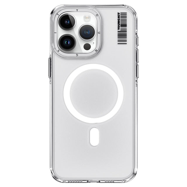 Apple iPhone 15 Pro Max Kılıf M-safe Şarj Özellikli Şeffaf Youngkit Crystal Shield Serisi Kapak