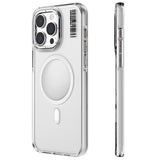 Apple iPhone 15 Pro Max Kılıf M-safe Şarj Özellikli Şeffaf Youngkit Crystal Shield Serisi Kapak