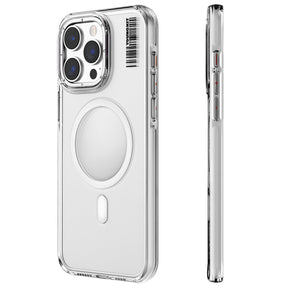 Apple iPhone 15 Pro Max Kılıf M-safe Şarj Özellikli Şeffaf Youngkit Crystal Shield Serisi Kapak