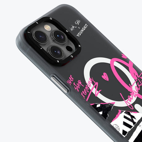 Apple iPhone 15 Pro Max Kılıf M-safe Şarj Özellikli Shu Tasarımlı Youngkit Dreamland Serisi Kapak