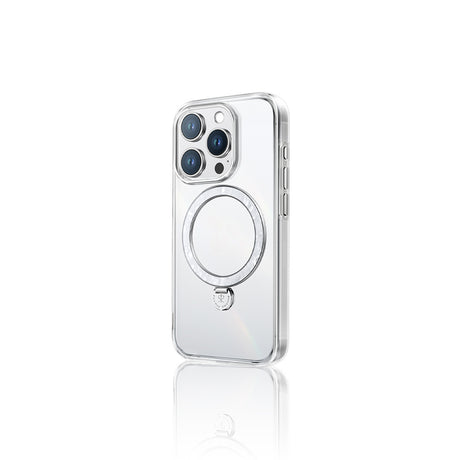 Apple iPhone 15 Pro Max Kılıf M-safe Şarj Özellikli Standlı Pynana Dancing Streamer Serisi Kapak
