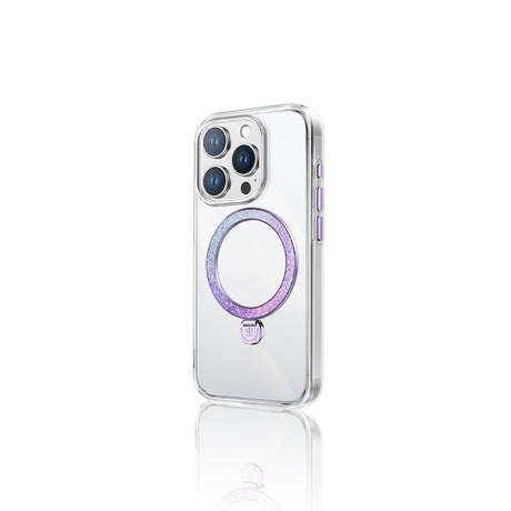 Apple iPhone 15 Pro Max Kılıf M-safe Şarj Özellikli Standlı Pynana Dancing Streamer Serisi Kapak